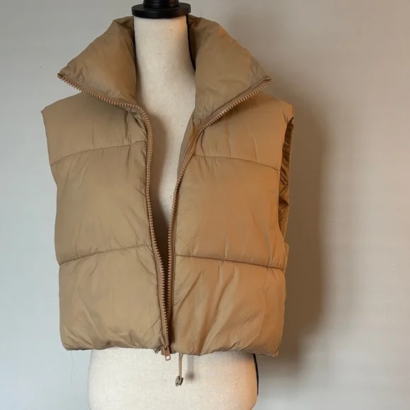 Puffer Vest cropped - Picture 1 of 7